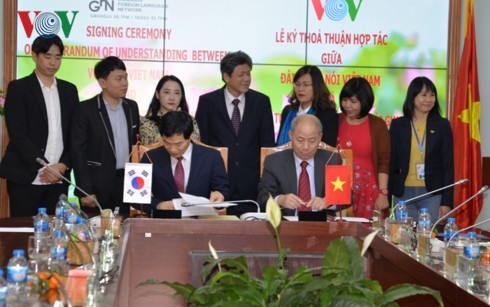 VOV ký thỏa thuận hợp tác với Đài phát thanh GNF của Hàn Quốc - ảnh 3