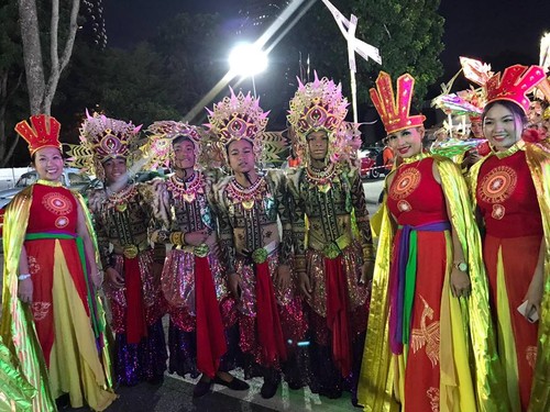 Cộng đồng người Việt tham gia lễ hội đường phố Chingay Parade tại Singapore - ảnh 10