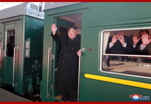 Đoàn tàu chở Chủ tịch Kim Jong-un đã tới ga Đồng Đăng, Lạng Sơn - ảnh 11