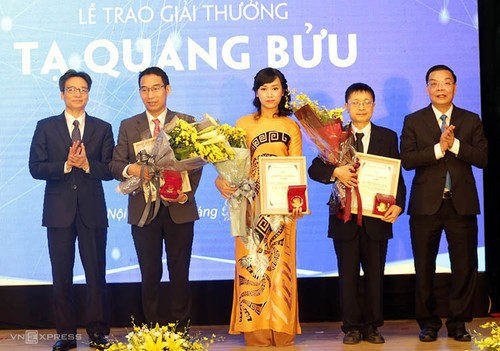 Trao Giải thưởng Tạ Quang Bửu và Giải thưởng báo chí về Khoa học công nghệ - ảnh 1
