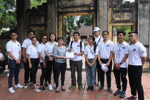 Đại biểu Trại hè Việt nam 2019 thăm các di tích lịch sử tỉnh Quảng Nam - ảnh 11