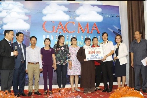 Hội Phật tử Việt Nam tại Hàn Quốc thăm và tặng quà huyện đảo Trường Sa - ảnh 4