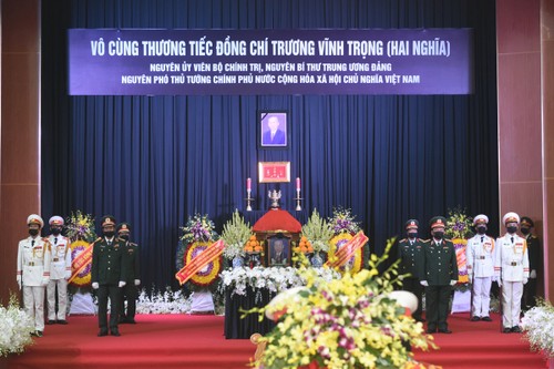 Lãnh đạo Đảng, Nhà nước viếng nguyên Phó Thủ tướng Trương Vĩnh Trọng - ảnh 1