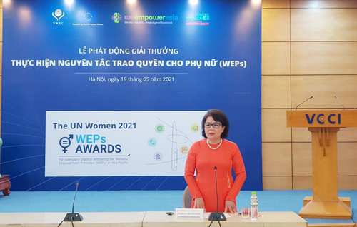 Phát động Giải thưởng thực hiện nguyên tắc trao quyền cho phụ nữ năm 2021 - ảnh 1