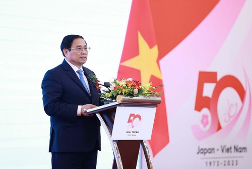 Thủ tướng Phạm Minh Chính: Thúc đẩy quan hệ đối tác chiến lược tin cậy, thân thiết Việt Nam-Nhật Bản - ảnh 1