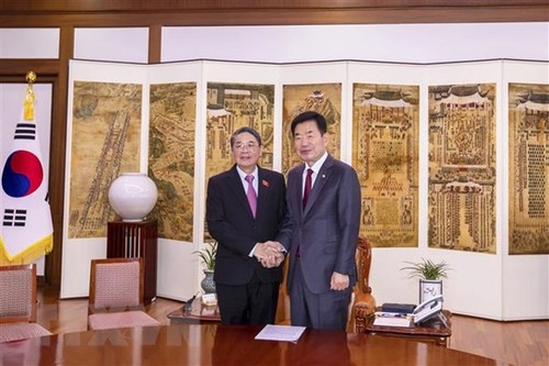 Việt Nam và Hàn Quốc thể hiện quyết tâm phát triển mạnh mẽ quan hệ song phương - ảnh 1