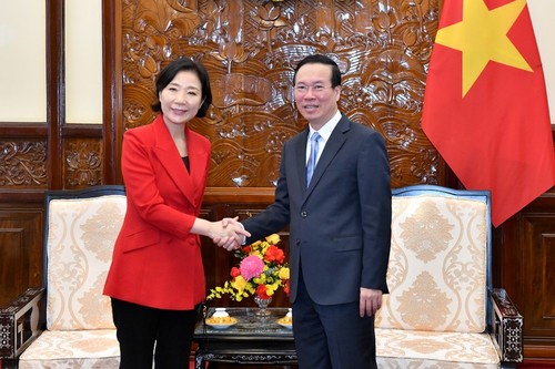 Chủ tịch nước Võ Văn Thưởng tiếp Đại sứ Hàn Quốc chào từ biệt - ảnh 1