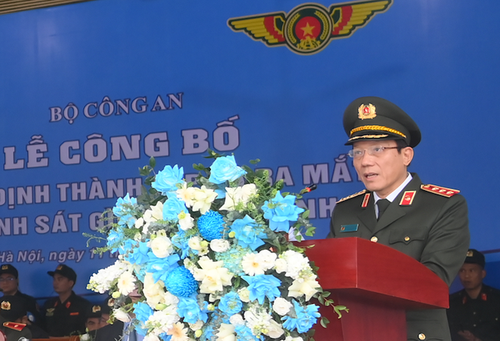 Thành lập Đơn vị Cảnh sát gìn giữ hòa bình số 1 của Bộ Công an Việt Nam - ảnh 1