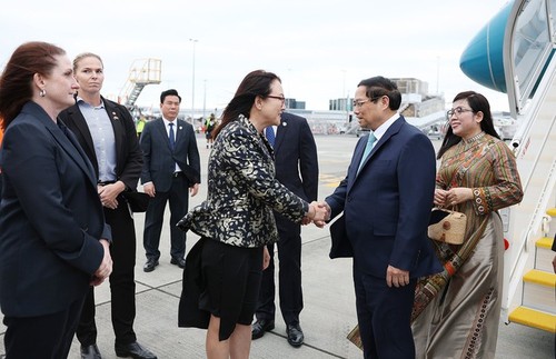 Thủ tướng Chính phủ Phạm Minh Chính tới Auckland, thăm chính thức New Zealand - ảnh 1