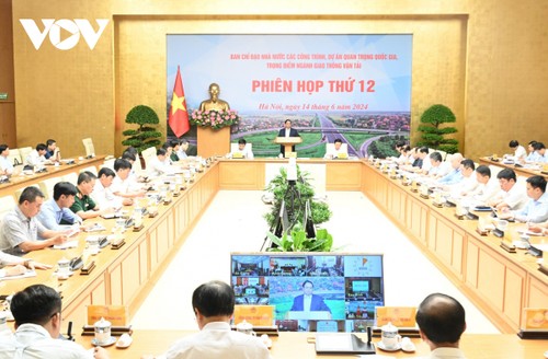Thủ tướng Phạm Minh Chính chủ trì phiên họp thứ 12 của Ban chỉ đạo các công trình, dự án quan trọng quốc gia, trọng điểm - ảnh 1