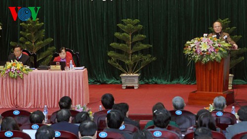 Chủ tịch Quốc hội Nguyễn Sinh Hùng dự Kỳ họp thứ 8, HĐND tỉnh Hà Tĩnh - ảnh 1