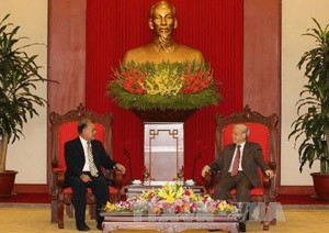 Tổng Bí thư Đảng Lao động Mê-hi-cô thăm Việt Nam - ảnh 1