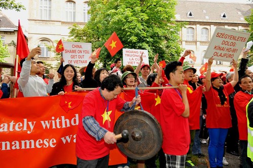 Cộng đồng người Việt Nam ở nước ngoài tiếp tục phản đối Trung Quốc hạt đặt giàn khoan trái phép - ảnh 3