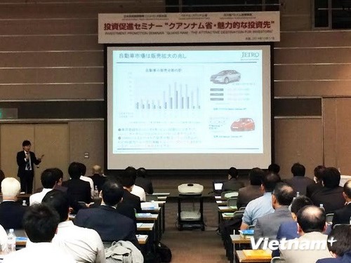 Hội thảo về xúc tiến đầu tư vào tỉnh Quảng Nam tại Nhật Bản  - ảnh 1