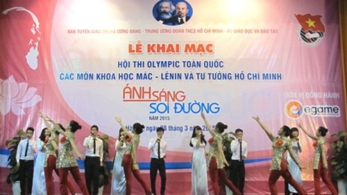 Cuộc thi Olimpic các môn khoa học Mác – Lê nin và tư tưởng Hồ Chí Minh - ảnh 1