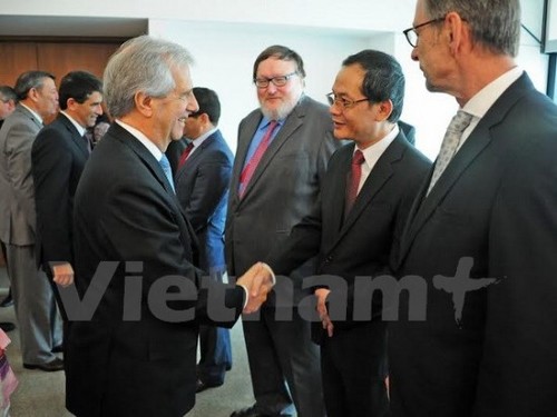Việt Nam và Uruguay tăng cường quan hệ hợp tác  - ảnh 1