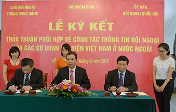 Phối hợp công tác thông tin đối ngoại của các Cơ quan đại diện Việt Nam ở nước ngoài - ảnh 1