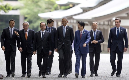 Thủ tướng Nguyễn Xuân Phúc phát biểu tại Hội nghị Thượng đỉnh G7 mở rộng  - ảnh 1