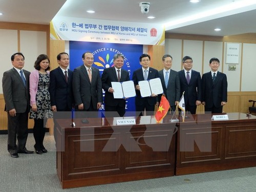 Tăng cường hợp tác tư pháp giữa Việt Nam và Hàn Quốc  - ảnh 1