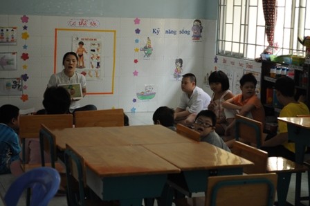  โรงเรียนสำหรับเด็กพิการในนครโฮจิมินห์ - ảnh 1