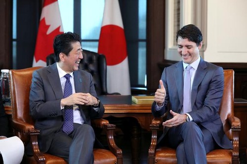 Canadian, Japanese leaders tout benefits of the CPTPP - ảnh 1