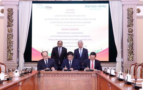 HCM City, Singapore cooperate in urban planning - ảnh 1