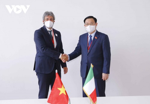 National Assembly Chairman holds bilateral meetings on WCSP5 sidelines  - ảnh 2