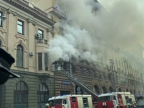 No Vietnamese injured in Moscow office fire - ảnh 1