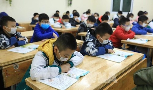 Hanoi's 1-6 grade students in urban districts to return to school from Feb 21 - ảnh 1