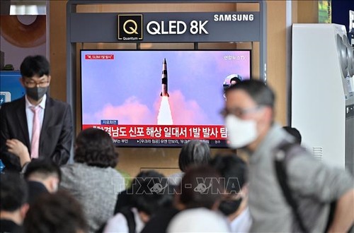 South Korea condemns North Korea’s three latest missile tests  - ảnh 1