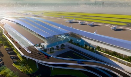 Design of Tan Son Nhat airport’s new terminal inspired by ‘Ao dai’ - ảnh 1