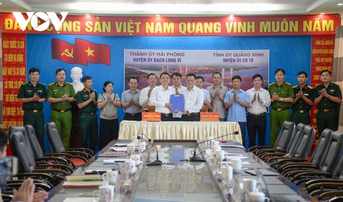 Co To, Bach Long Vi island districts cooperate for development - ảnh 1