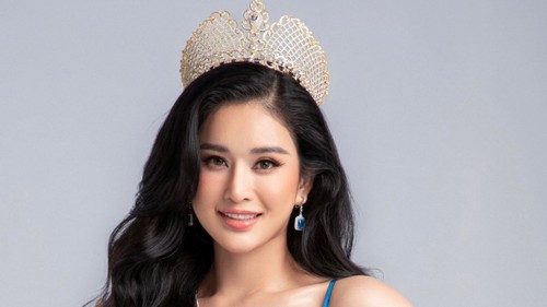 Nguyen Nga to compete for Miss Tourism International 2022 crown - ảnh 1