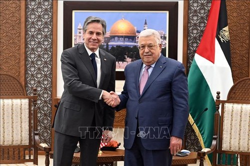 US reaffirms commitment to two-state solution to Isreali-Palestine conflict  - ảnh 1
