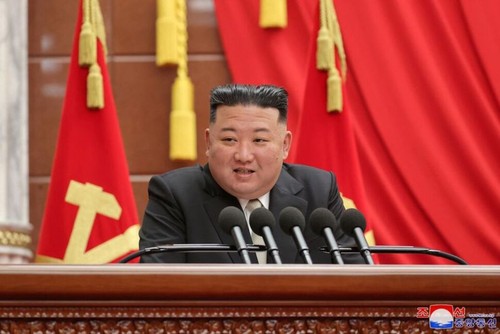 North Korea's Kim demands more farmland to boost food production - ảnh 1