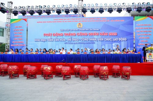 Activities underway in response to Workers' Month 2023 - ảnh 1