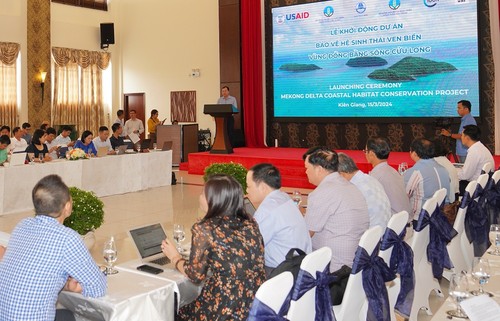 USAID-funded coastal habitat conservation kicked started in Mekong Delta - ảnh 1