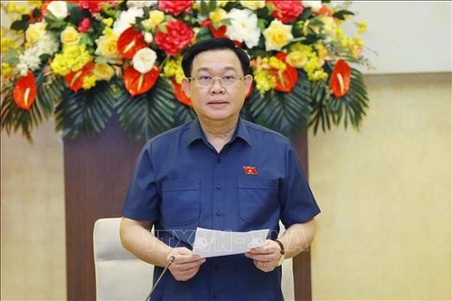 Председатель Нацсобрания Выонг Динь Хюэ: необходимо заранее подготовить проекты для повышения их качества - ảnh 1