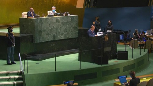 Президент Вьетнама выступил на сессии Генеральной ассамблеи ООН: сотрудничество для скорейшей победы над COVID-19 - ảnh 2