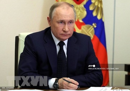 Президент России заявил об ответных мерах на вмешательства со стороны в спецоперацию на Украине - ảnh 1