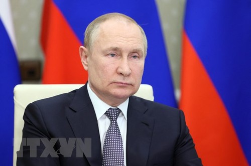 Президент России Владимир Путин подтвердил свою позицию насчет специальной военной операции на Украине  - ảnh 1