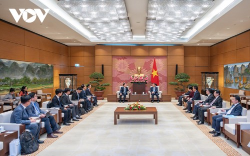 Спикер вьетнамского парламента Выонг Динь Хюэ принял гендиректора по финансовым вопросам компании Samsung Electronics - ảnh 2