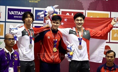 Вьетнам продолжает лидировать по общему числу медалей на 32-х играх ЮВА  - ảnh 1