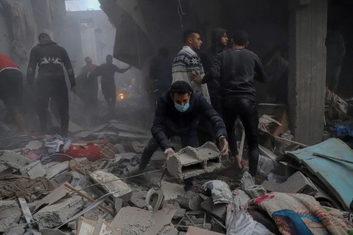 ХАМАС призывает международное сообщество к поддержке действий для прекращения конфликта в секторе Газа - ảnh 1