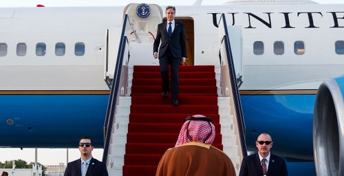 Госсекретарь США стремится найти меры урегулирования кризиса на Ближнем Востоке  - ảnh 1
