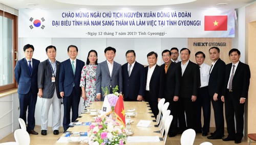 Hà Nam tăng cường hợp tác với tỉnh Gyeonggi, Hàn Quốc  - ảnh 1