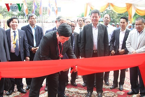 Khánh thành giai đoạn 1 dự án xây dựng 9 đài phát sóng cho Campuchia - ảnh 3