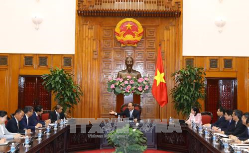 Thủ tướng Nguyễn Xuân Phúc tiếp Bộ trưởng Ngoại giao Lào  - ảnh 1
