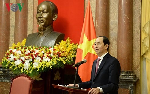 Tăng cường phối hợp chặt chẽ giữa Chủ tịch nước và Mặt trận Tổ quốc Việt Nam  - ảnh 1