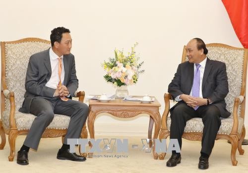 Thủ tướng Nguyễn Xuân Phúc tiếp tân Đại sứ Hàn Quốc tại Việt Nam Kim Do Hyun - ảnh 1
